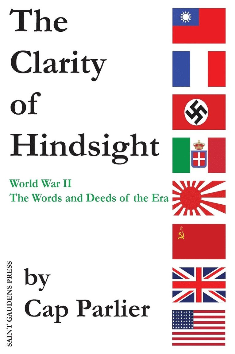 Cap Parlier - Clarity of Hindsight, Inbunden. Tillgänglighet: Lägg i varukorg