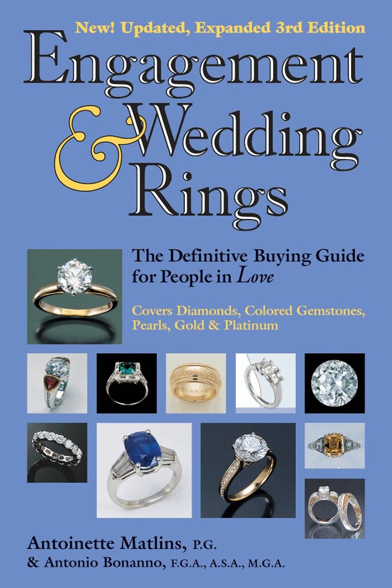 Antoinette Matlins, Antonio C. Bonanno - Engagement & Wedding Rings (3rd Edition), Häftad