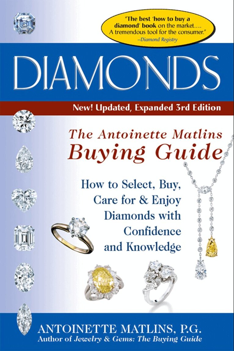 Antoinette Matlins - Diamonds (3rd Edition), Häftad