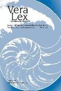 Vera Lex Vol 2: Journal of the International Natural Law Society