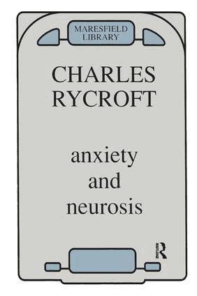 Charles Rycroft - Anxiety and Neurosis, Häftad. Tillgänglighet: Lägg i varukorg