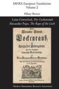 Luise Gottsched, 'Der Lockenraub' / Alexander Pope, 'The Rape of the Lock'