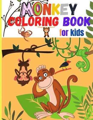 Smudge Jessa - Monkey Coloring Book for Kids, Häftad. Tillgänglighet: Lägg i varukorg