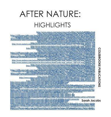 Sarah Jacobs - After Nature, Häftad. Tillgänglighet: Lägg i varukorg