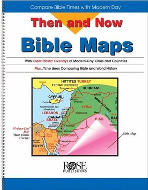 Rw Research - Then and Now Bible Maps, Inbunden