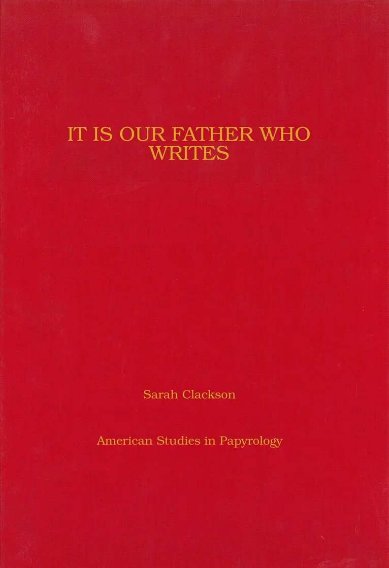 Sarah Clackson - It Is Our Father Who Writes, Inbunden. Tillgänglighet: Tillfälligt slut