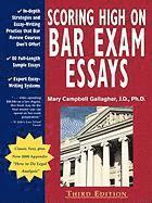 Mary Campbell Gallagher - Scoring High on Bar Exam Essays: In-Depth Strategies and Essay-Writing That Bar Review Courses Don't Offer, with 80 Actual State Bar Exams Questions a, Häftad. Tillgänglighet: Lägg i varukorg