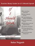 Teacher Study Guide for If I Should Speak