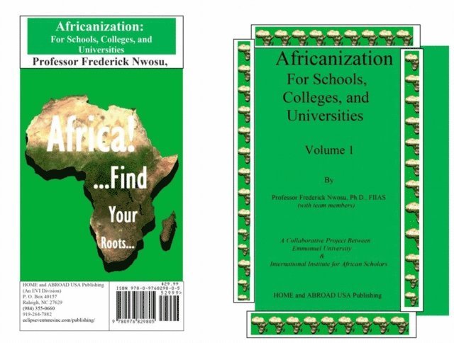 Frederick Nwosu - Africanization For Schools,  Colleges, and  Universities, E-bok