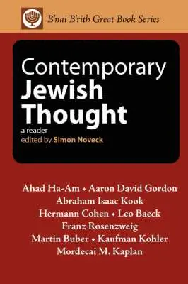 Simon Noveck - Contemporary Jewish Thought, Häftad. Tillgänglighet: Lägg i varukorg