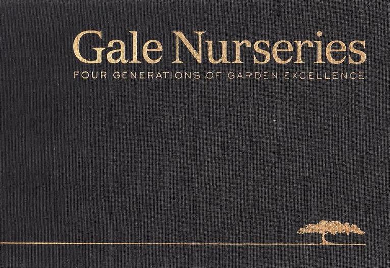 Adam Levine - Gale Nurseries, Inbunden
