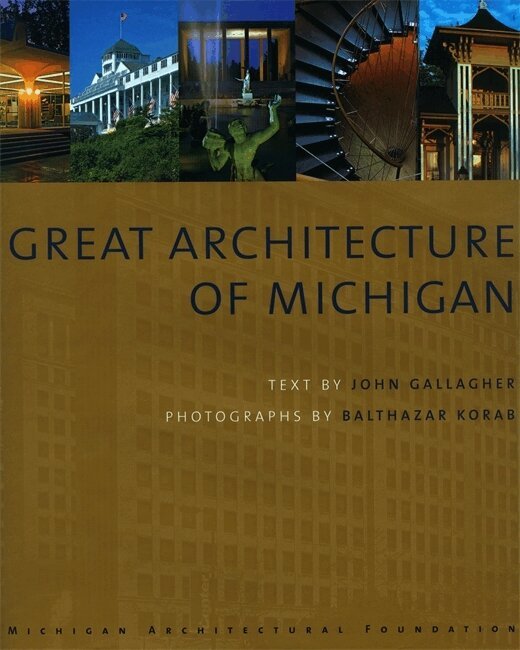 Wayne State University Press - Great Architecture of Michigan, Häftad