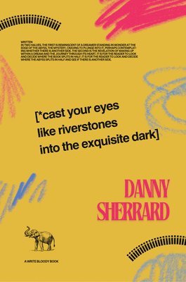 Danny Sherrard - Cast Your Eyes Like Riverstone Into the Exquisite Dark, Häftad