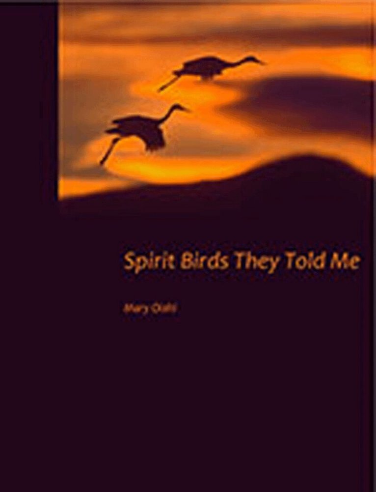 Mary Oishi - Spirit Birds They Told Me, Häftad. Tillgänglighet: Tillfälligt slut