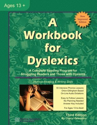 Cheryl Orlassino - Workbook for Dyslexics, Häftad. Tillgänglighet: Lägg i varukorg