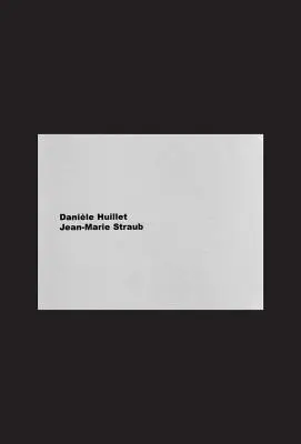 Jean-Marie Straub, Danièle Huillet, Sally Shafto - Writings, Häftad. Tillgänglighet: Tillfälligt slut