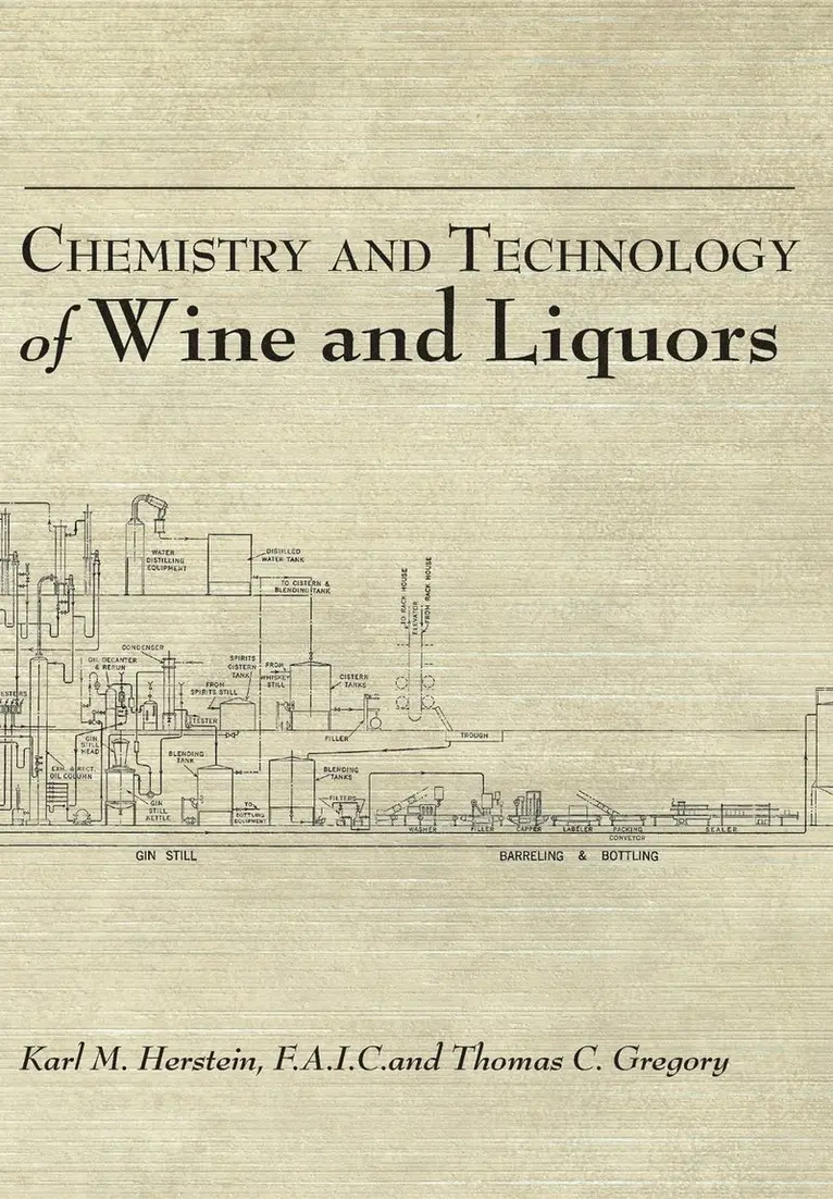 Karl M Herstein, Thomas C Gregory - Chemistry and Technology of Wines and Liquors, Inbunden. Tillgänglighet: Lägg i varukorg