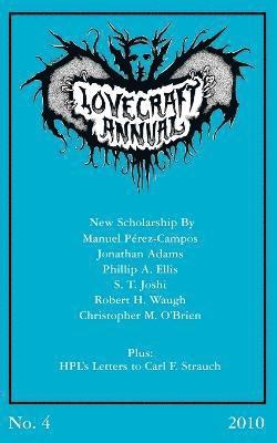 S. T. Joshi - Lovecraft Annual No. 4 (2010), Häftad