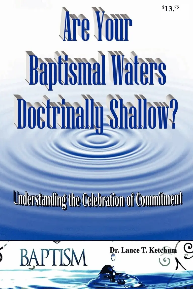 Lance T Ketchum - Are Your Baptismal Waters Doctrinally Shallow?, Häftad. Tillgänglighet: Lägg i varukorg