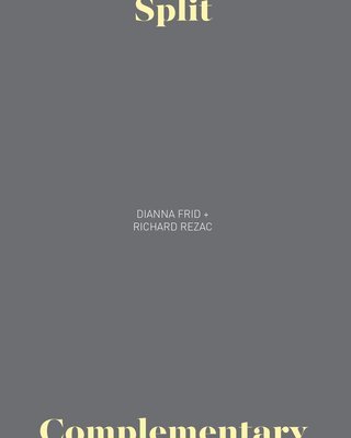 Matthew Girson, Julie Rodrigues Widho, Matthew Girson - Dianna Frid + Richard Rezac – Split Complementary, Inbunden