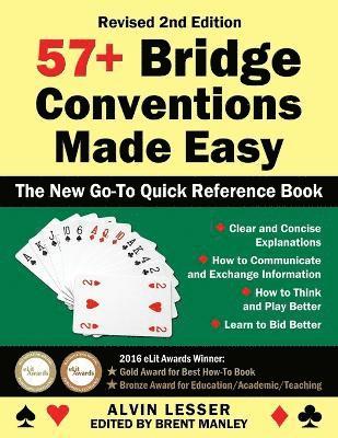 Alvin Lesser, Brent Manley - 57+ Bridge Conventions Made Easy, Häftad. Tillgänglighet: Lägg i varukorg