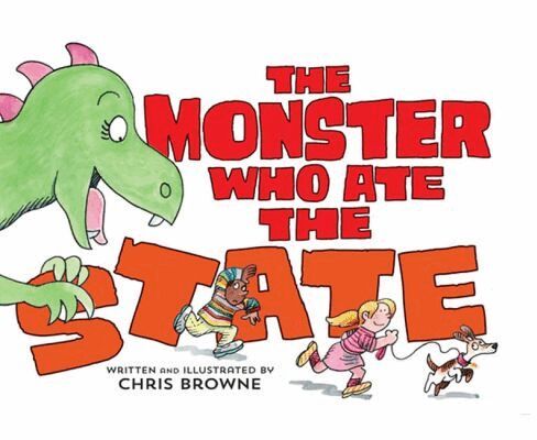 Chris Browne - Monster Who Ate the State, Inbunden. Tillgänglighet: Tillfälligt slut