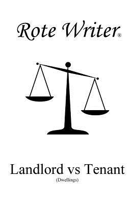 Rote Writer - Landlord vs Tenant, Häftad. Tillgänglighet: Tillfälligt slut