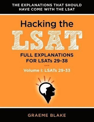 Graeme Blake - Hacking The LSAT, Häftad