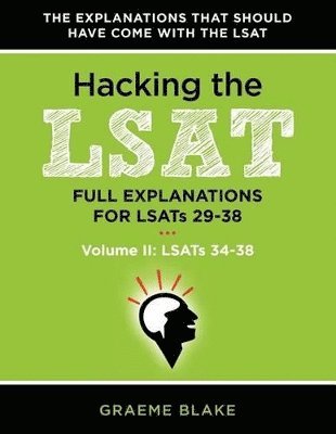 Graeme Blake - Hacking The LSAT, Häftad