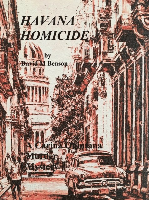 David Benson - Havana Homicide, E-bok
