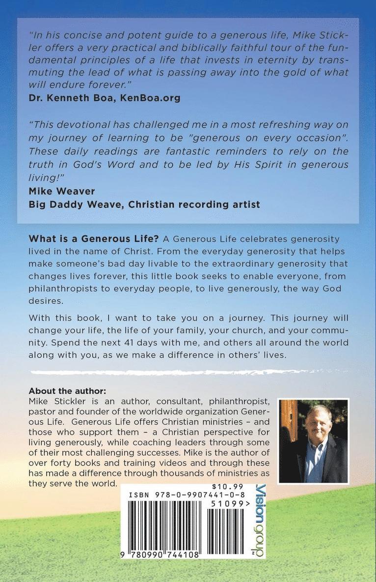 Michael L Stickler, Jason Ching - Journey to Generosity, Häftad