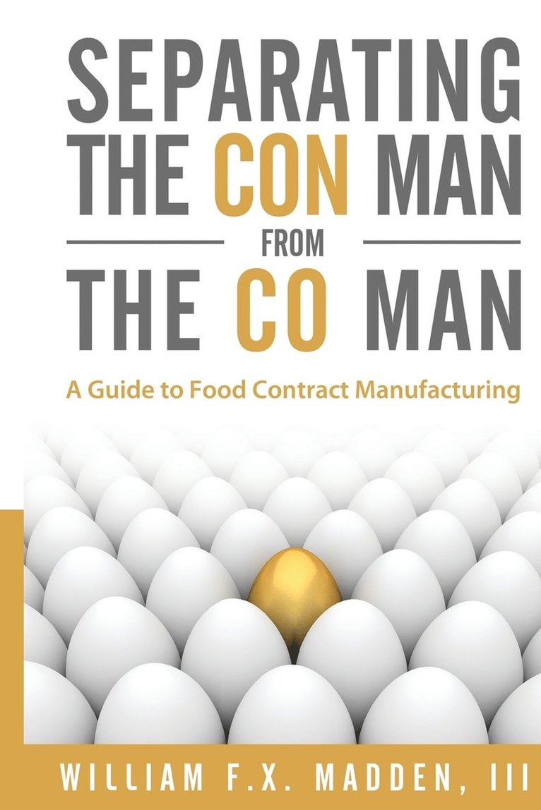 William Fx Madden III - Separating the Con Man From the Co Man, Häftad