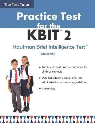 Test Tutor Publishing - Practice Test for the KBIT 2, Häftad