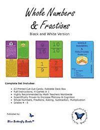 Blue Butterfly Books - Whole Numbers & Fractions (Black/White Version), Häftad