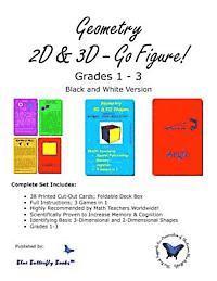 Blue Butterfly Books - Geometry 3D & 2D: Go Figure! (Black & White Version), Häftad