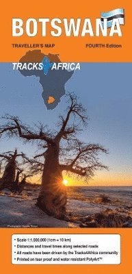 Botswana Traveller Map