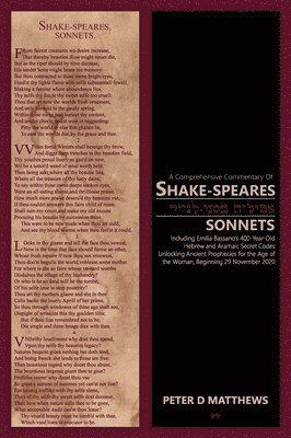 Peter D Matthews - Comprehensive Commentary of SHAKE-SPEARES SONNETS (Tome 1 of 3), Inbunden. Tillgänglighet: Lägg i varukorg