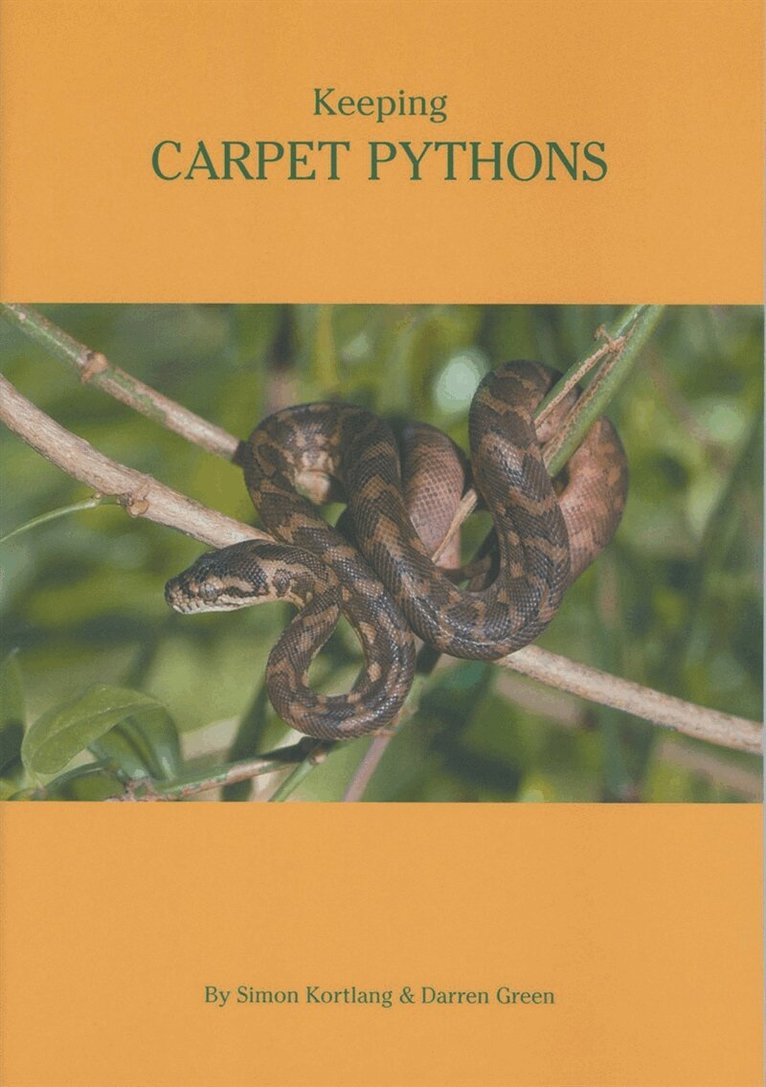 Darren Green, Simon Kortlang - Keeping Carpet Pythons, E-bok
