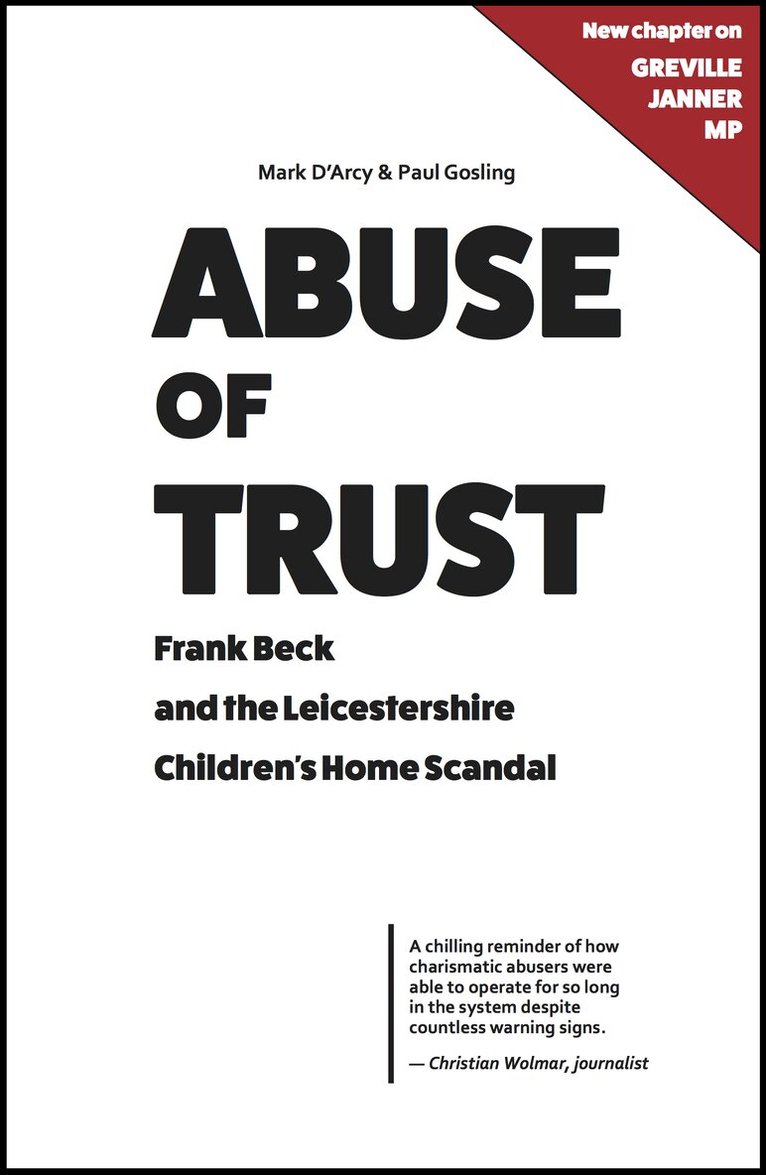 Mark D'Arcy, Paul Gosling - Abuse of Trust, Inbunden