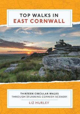 Liz Hurley - Top Walks in East Cornwall, Häftad