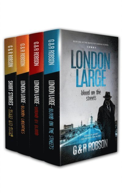 Roy Robson, Garry Robson - London Large Crime Thriller Series featuring Inspector Harry Hawkins: Books 1-3: (plus six bonus stories), E-bok