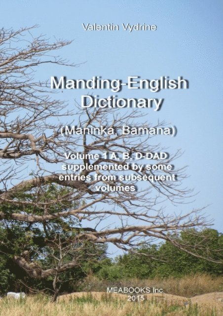 Valentin Vydrine - Manding-English Dictionary, E-bok