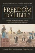 Freedom to Libel?