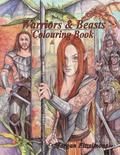 Warriors and Beasts Colouring Book