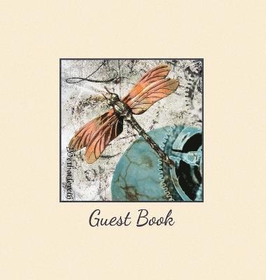 HARDBACK GUEST BOOK, Visitors Book, Comments Book, Guest Comments Book, House Guest Book, Party Guest Book, Vacation Home Guest Book, Inbunden