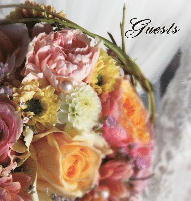 Wedding GUEST BOOK (Hardback), Visitors Book, Comments Book, Guest Comments Book, House Guest Book, Party Guest Book, Inbunden