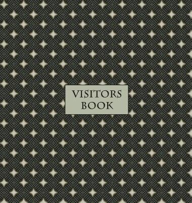 Visitors Book (Hardback), Guest Book, Visitor Record Book, Guest Sign in Book, Inbunden