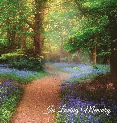 "In Loving Memory" Funeral Guest Book, Memorial Guest Book, Condolence Book, Remembrance Book for Funerals or Wake, Memorial Service Guest Book, Inbunden