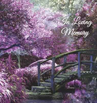 "In Loving Memory" Funeral Guest Book, Memorial Guest Book, Condolence Book, Remembrance Book for Funerals or Wake, Memorial Service Guest Book, Inbunden