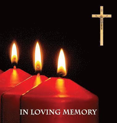 "In Loving Memory" Funeral Guest Book, Memorial Guest Book, Condolence Book, Remembrance Book for Funerals or Wake, Memorial Service Guest Book, Inbunden